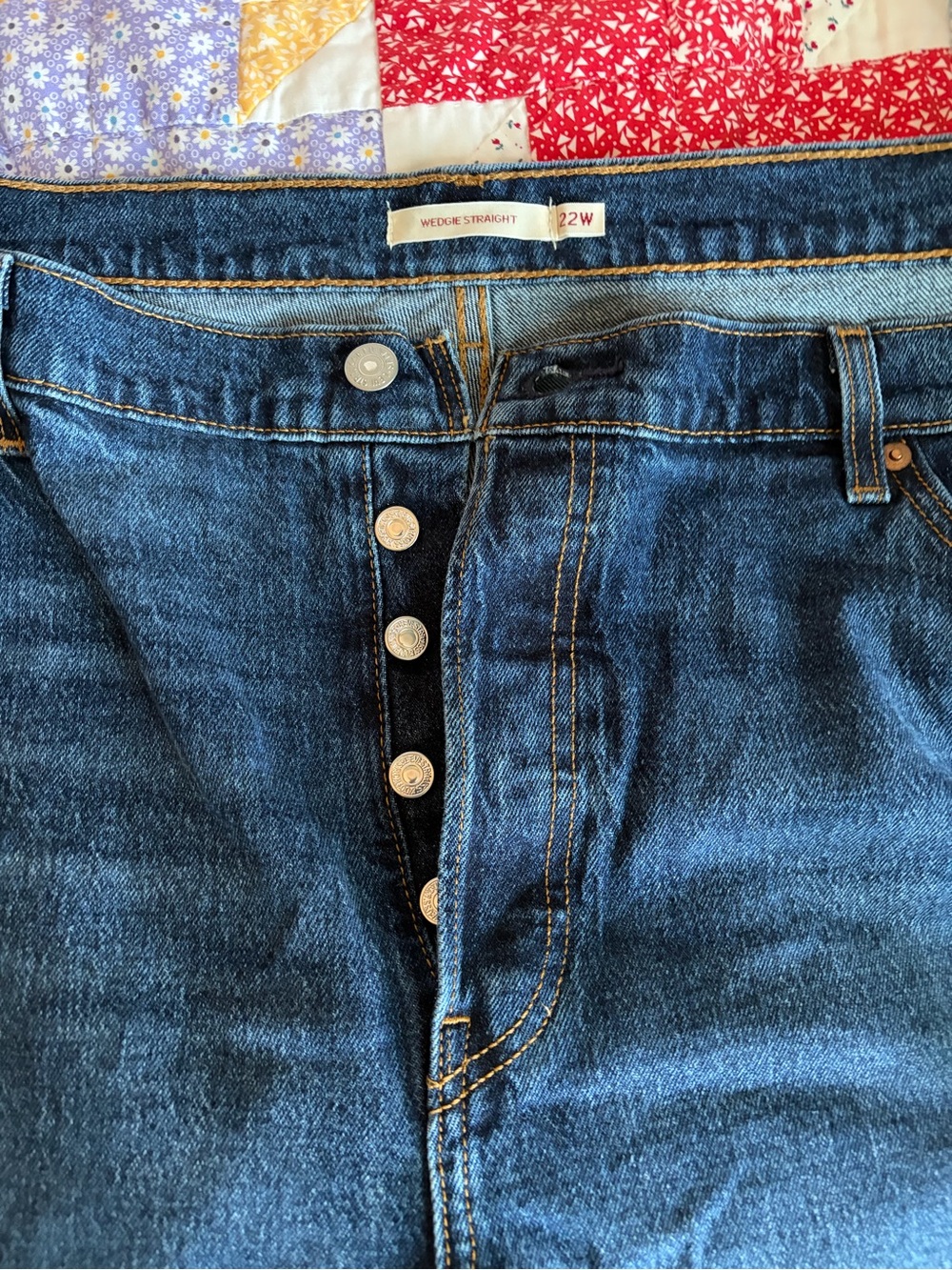 Levi’s Premium Wedgie Straight Jeans – Women’s 22W – NWOT